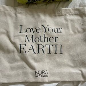 Kora Organics Earth Day Tote